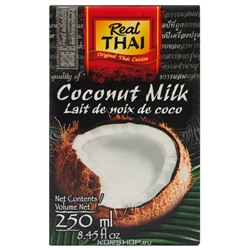 Кокосовое молоко Real Thai, Вьетнам, 250 мл Акция