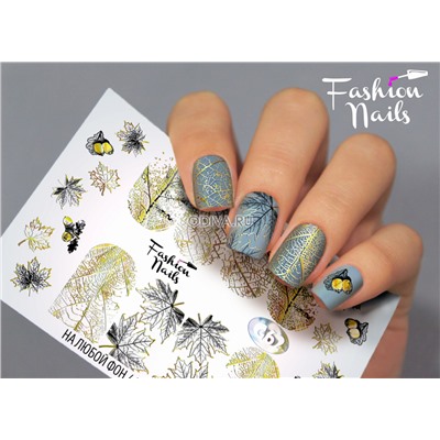 Fashion Nails, слайдер-дизайн "Galaxy" №62