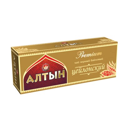 чай Алтын Premium "Цейлонский" 2 г*25 пак.