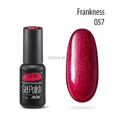 PNB, Gel nail polish - гель-лак №057, 4 мл