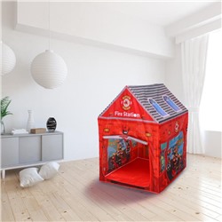 Детская игровая палатка «Пожарная станция» 70×93×103 см 5488870