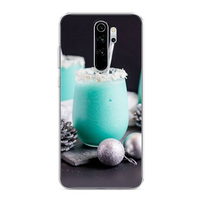 Силиконовый чехол Коктейль 7 на Xiaomi Redmi Note 8 Pro