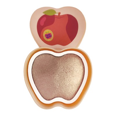 Maccalure Хайлайтер для лица с запеченной текстурой Tasty Fruit, яблоко