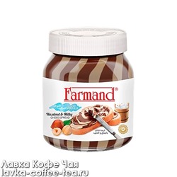 паста Farmand молочно-ореховая с какао, с/б 330 г.