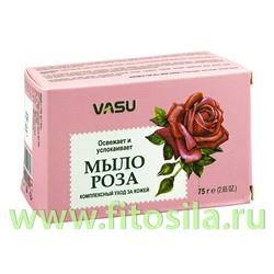 Мыло Роза (Vasu  Rose) 75 гр Trichup