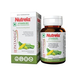 УЦЕНКА Витамин B12, натуральный биоферментированный, Нутрела (Nutrela), 30 капсул