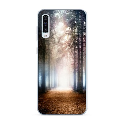 Силиконовый чехол Зачарованный лес на Samsung Galaxy A50
