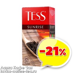 чай Tess "Sunrise" чёрный 1,8 г*25 пак.