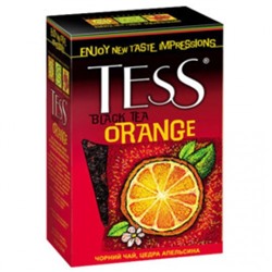 Чай Тесс  черный Orange (Цедра и апельсин) 100 гр