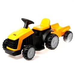 Детский электромобиль «Трактор», с прицепом, цвет жёлтый 5217518