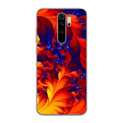 Силиконовый чехол Узоры фрактал 2 на Xiaomi Redmi Note 8 Pro