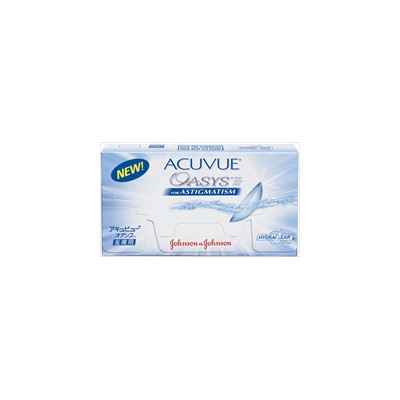 Acuvue Oasis for Astigmatism (6линз) (рецептурные линзы срок исполнения заказа 3-30дней)