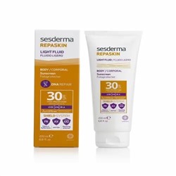 Солнцезащитный крем-гель REPASKIN BODY LIGHT FLUID SPF 30, 200 мл