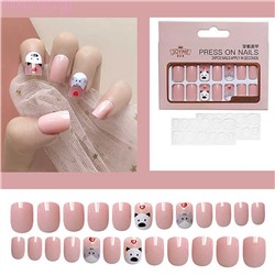 Набор накладных ногтей «Cute pink»
