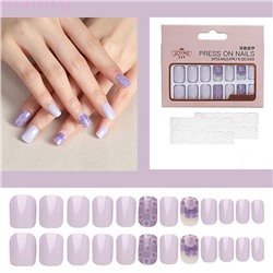 Набор накладных ногтей «Purple»