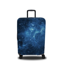 Чехол для чемодана Синее звёздное небо