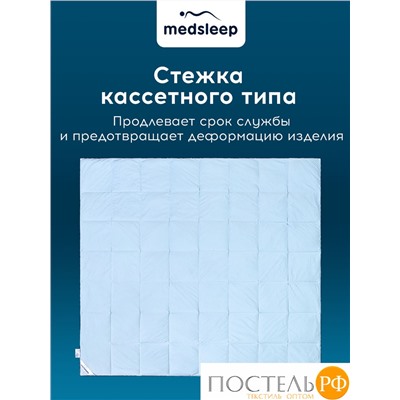 MEDSLEEP Одеяло БЛЮ КРИСТАЛЛ 200х220, 1 пр., нейлон/спандекс/бамбук, 200г/м2