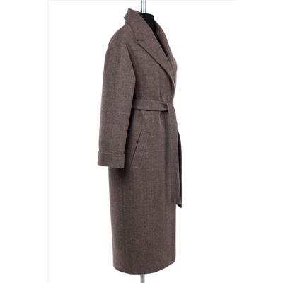 01-09637 Пальто женское демисезонное (пояс)