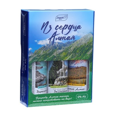 Набор Эликсиров №1 "Из сердца Алтая", 3 бутылочки по 50 мл