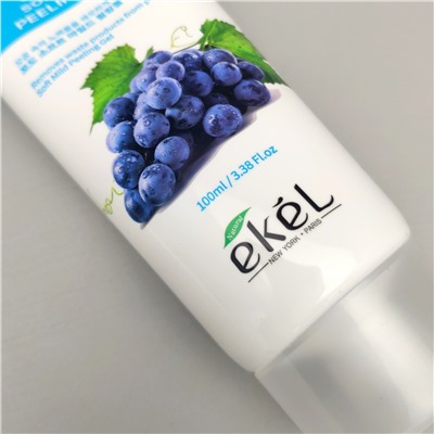 Ekel Пилинг-гель для лица с экстрактом винограда / Grape Soft Mild Peeling Gel, 100 мл