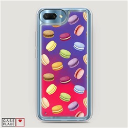 Жидкий неоновый чехол Macarons на Huawei Honor 10