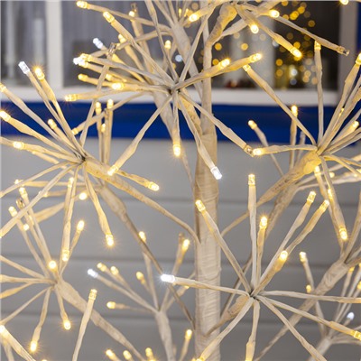 Светодиодное дерево «Ёлка» 1.5 м, 324 LED, мерцание, 220 В, свечение тёплое белое