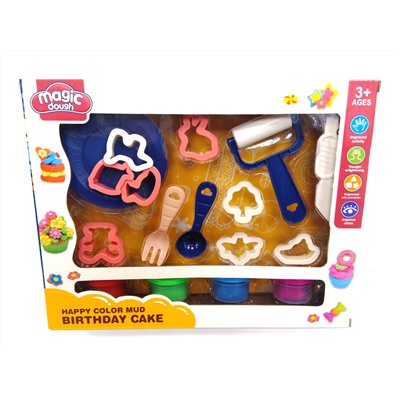 Игровой набор для лепки Magic Dough «Праздничный торт»