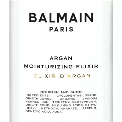 Увлажняющий эликсир с аргановым маслом Argan moisturizing elixir, 100 мл