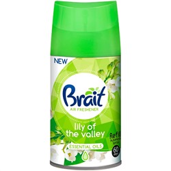 Освежитель воздуха BRAIT Freshmatic Lily of the Valley Сменный баллон 250мл (совместим с AirWick)