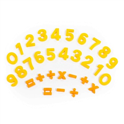 Набор "Первые уроки" (20 цифр + 10 математических знаков) (в пакете)