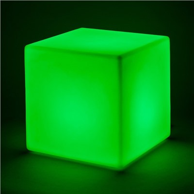 Напольный Светильник Cube 350 LED RGB, цвет белый, IP65