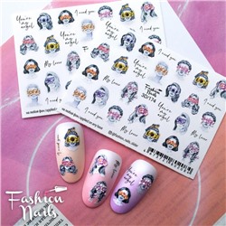 Fashion Nails, Слайдер-дизайн 3D/174