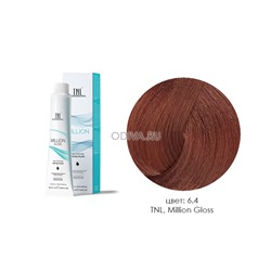 TNL, Million Gloss - крем-краска для волос (6.4 Темный блонд медный), 100 мл