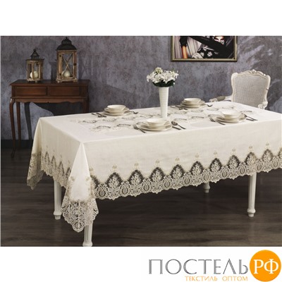 3217G30016106 Скатерть Grazie home LISA кремовый 160X320