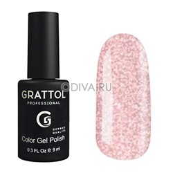 Grattol, Color Gel Polish - светоотражающий гель-лак "Bright Light" (№02), 9мл