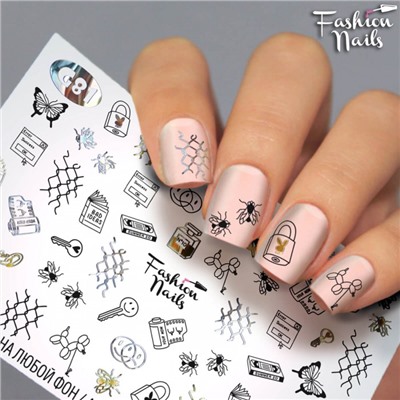 Fashion Nails, Слайдер-дизайн G81