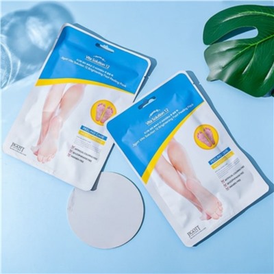 Jigott Маска-носки с эффектом пилинга для ног / Vita Solution 12 Brightening Foot Peeling Pack, 30 мл