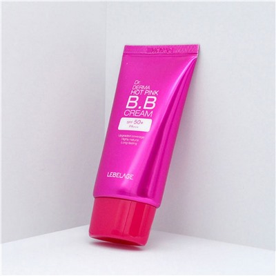 Lebelage BB-крем увлажняющий с экстрактом розы / Dr. Derma Hot Pink BB Cream Spf 50+ Pa+++, 30 мл