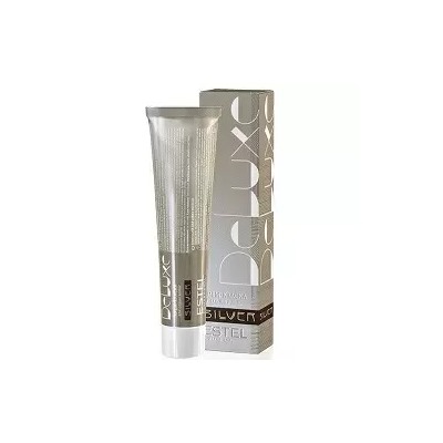 Estel De Luxe Silver - Крем-краска, тон 9-0 блондин, 60 мл