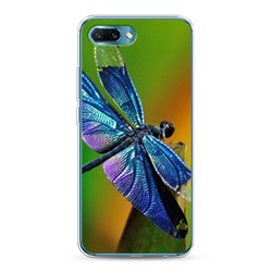 Силиконовый чехол Синяя стрекоза на Honor 10