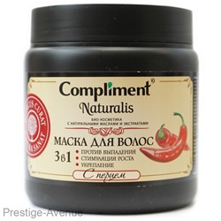 Compliment Naturalis Маска для волос с перцем 3в1 500 ml