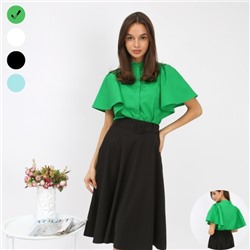 Блузка женская, цвет зеленый, размер 42, арт.11.0013