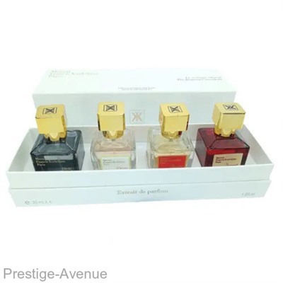 Подарочный набор парфюма Maison Francis Kurkdjian 4х30 мл