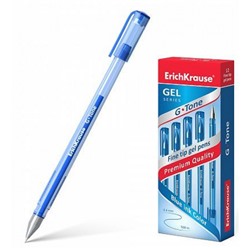 Ручка гелевая G-TONE 0.5мм синяя 17809 ErichKrause