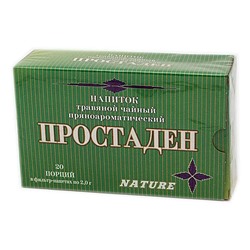 Напиток травяной Простаден при аденоме и простатите 20 ф/п по 2 гр.