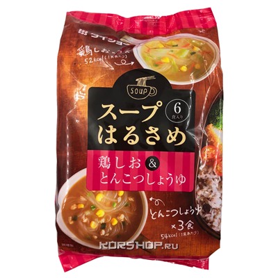 Суп Харусаме Курица и Тонкацу Daisho (6 порций), Япония, 95,7 г Акция