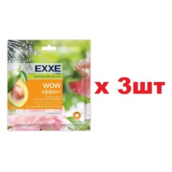 EXXE Тканевая лифтинг маска WOW эффект 3шт