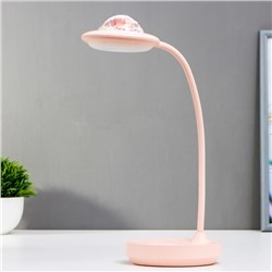 Лампа настольная сенсорная 16482/1PK LED 4Вт USB АКБ розовый 11,8х11,8х40 см