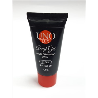 AcrylGel “Uno Lux” CLEAR 30 ml