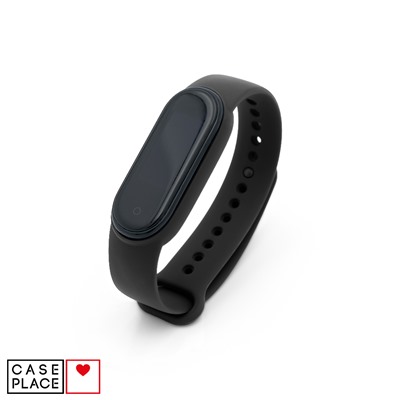 Ремешок для часов Mi Band 5/6 черный